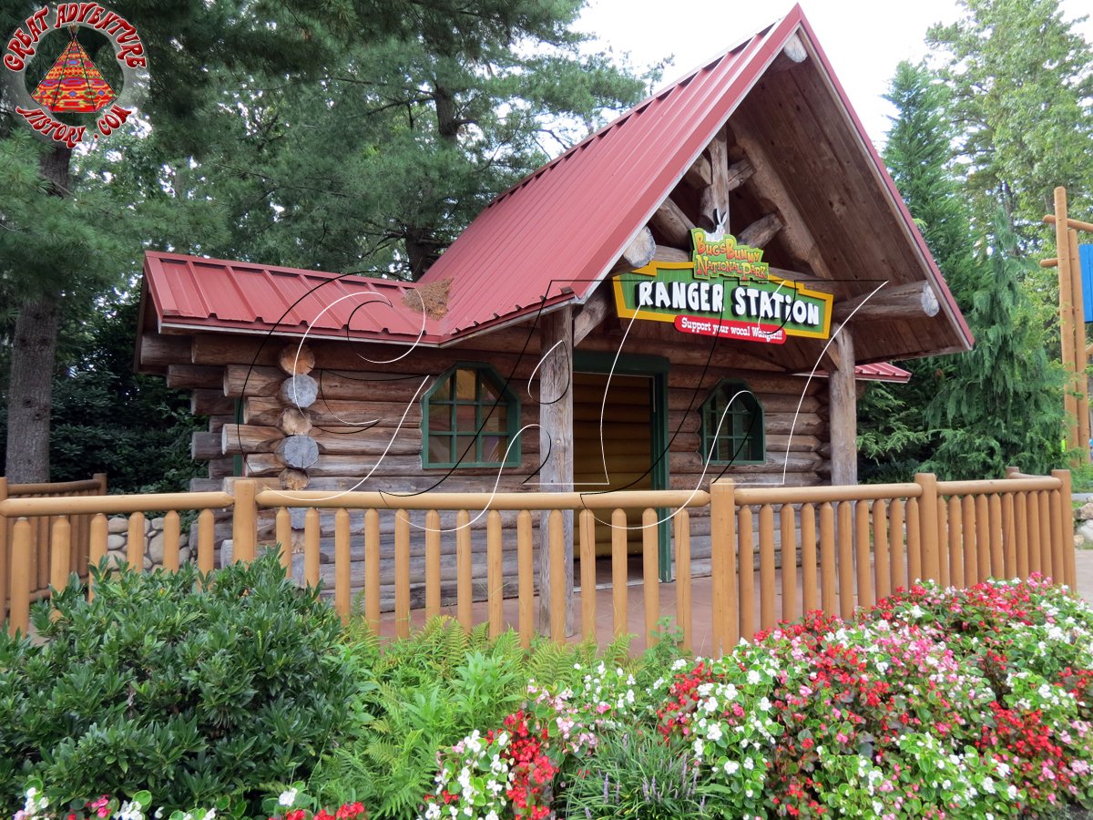 Ranger Station At Six Flags Great Adventure